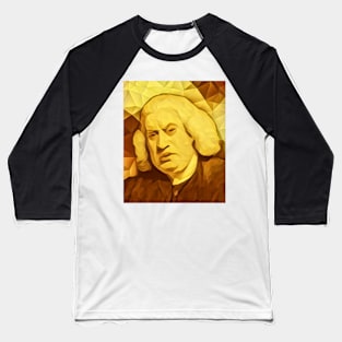 Samuel Johnson Golden Portrait | Samuel Johnson Artwork 9 Baseball T-Shirt